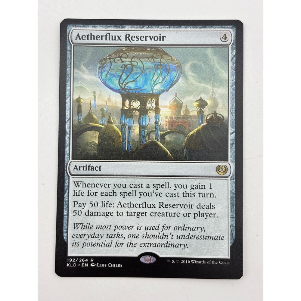Aetherflux Reservoir 192 Rare Kaladesh Magic: The Gathering Near Mint